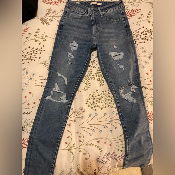 Beautiful Levis 721 High Rise Skinny jeans • Size 27/4 R • NWOT • NEW never worn - Picture 4 of 8